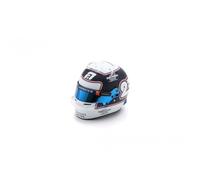 Spark Williams Racing F1, produit officiel 2024, Alex Albon Drivers Monaco GP Special Edition, mini casque à l'échelle 1/5