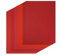 Sparkeads Lot de 30 feuilles de papier cartonné coloré de 0,4 mm d'épaisseur, papier cartonné rectangulaire double face épais A4 pour bricolage, découpe, dessin, loisirs créatifs, rouge