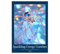 Sparkeling Creepy Crawlies (Desk Calendar 2026 DIN A5 portrait), CALVENDO 12 Month DeskCalendar: Inspired by nature, immortalized in fantasy and gemstones