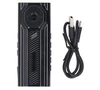 SparkFeng 4K Body Worn Camera, Portable Video Recorder with 1.3 inch TFT Display, Night Vision and Back Clip for Cycling Camping Law Enforcement, Small Wearable 4K Clip Camera with 6 IR LEDs