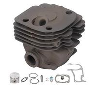SparkFeng Ensemble de Joint de Piston de Cylindre pour scie à chaîne Jonsered CS 2171 2163 2165 2063 2065 2071, kit de Piston de Cylindre de Remplacement avec Un diamètre de 50 mm, Alliage