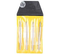 SparkFeng Jeu de 4 Poinçons à Axe pour Rotor Oscillant, Outil Professionnel de Réparation de Montres, en Acier Allié de Haute Qualité avec Têtes de 2.8 2.7 3.5 3.5MM, pour Mouvements 2135 22