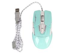 SparkFeng Souris mécanique de Sport électronique G7, Souris de Jeu Filaire USB, Conception en Forme de Voiture de Sport avec lumière LED à Respiration fraîche, Souris d'ordinateur Optique à (Verte)
