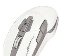 SparkFeng Souris mécanique de Sport électronique G7, Souris de Jeu Filaire USB, Conception en Forme de Voiture de Sport avec lumière LED à Respiration fraîche, Souris d'ordinateur Optique à (Blanche)