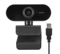SparkFeng Webcam USB 1080p avec Microphone intégré, caméra d’Ordinateur Plug-and-Play pour Les appels vidéo, Webcam de Bureau HD Compatible avec, Mac et Linux, Conception à Clip