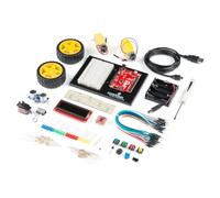 SparkFun Kit d'inventeur - v4.1.2 (SIK) Redboard Qwiic, carte blanche sans soudure, étui de transport, écran LCD 16 x 2 blanc sur noir (avec en-têtes) SparkFun Motordriver (avec en-têtes) et bien plus
