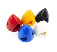 SPARKHOBBY 1pc GF Spinner d'hélice en Plastique 38mm 45mm 51mm 57mm 63mm 70mm 5 Couleurs en Option pour Les modèles d'avions quadricoptères rc accs (1PC 38mm Blanc)