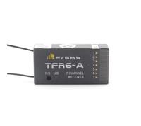 SPARKHOBBY Frsky tfr6a tfr6-a récepteur 7 canaux 2,4 ghz Compatible fasst Module futaba t14sg t8fg pour Drones FPV télécommandés (TFR6-A)