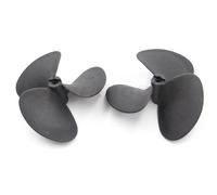 SPARKHOBBY Modèle de bateau 3 lames 80 mm 90 mm 100 mm 1,6 pas de 5 mm Hélice sous-marine en nylon pour chalutier bateau de pêche télécommandé (1 pièce 90 mm CW)