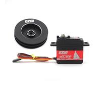 SPARKHOBBY Sw22hv 68g étanche treuil Direction servo programmable Tour 1,5~7t numérique Haute Tension engrenage en métal pour Bateau à Voile rc (avec treuil métallique 7T)