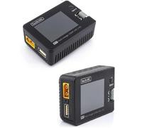 SPARKHOBBY Toolkit RC M7 200 W 10 A 1-6S Lipo Batterie au lithium haute puissance multifonctionnelle chargeur d'équilibre déchargeur déchargeur LCD 5,1 cm pour drones RC (2 pièces M7)