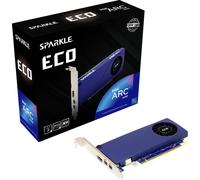 Sparkle Intel Arc A310 ECO, 4 Go GDDR6, 50 W TBP, Profil Bas, Ventilateur Unique, Fente Unique, HDMI x1, Mini DisplayPort x2, SA310L-4G