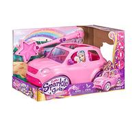 Sparkle Girlz ZURU Voiture Télécommandée avec Baguette Magique - Rose - 100299
