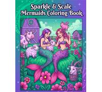 SPARKLE & SCALE MERMAIDS: A Magical Mermaid Adventure of Friendship, Courage, and Ocean Wonders for Kids Ages 4-8