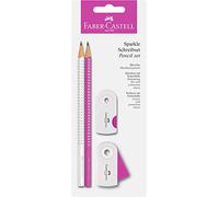 Sparkle Set d'écriture 4 pièces Rose/blanc