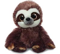 Aurora, 61198, Sparkle Tales, Harvey Le Paresseux, 18 cm, Peluche, Marron