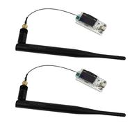 Sparkleiot Heltec LoRa32 V3 Lot de 2 cartes de développement de nœuds LoRa 32 SX1262 ESP32-S3 WiFi BLE avec antenne mâle 5DBi SMA pour Meshtastic
