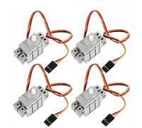 Sparkleiot Servo rotatif à 270 degrés pour Arduino Microbit Raspberry Pi Geekservo Compatible avec les blocs de construction standard Prend en charge le code makecode kittenblock (lot de 4)