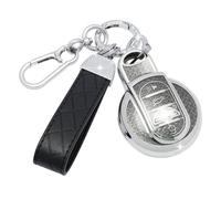 SparkleJoy Coque Clé Voiture TPU avec Porte-Clés en Cuir,Etui Clé Étui ompatible avec BMW Mini Cooper S D SD One F54 F55 F56 F57 F60 R56 R57 R58 R59 Cabrio Clubman Countryman - Smart Key