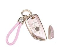 SparkleJoy Coque de e voiture avec porte-clés pour BMW Série 1/2/3/4/5 1 2 3 4 5 X1 X2 X3 X4 X5 X6 F15 F16 F49 F85 F86 - Couvercle de vec strass étincelants pour femmes