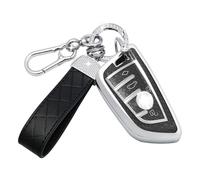 SparkleJoy Coque de protection en TPU pour e voiture à paillettes compatible avec BMW Série 1/2/3/4/5, Série 1, Série 2, 3, 4, Série 5, X1, X2, X3, X4, X5, X6 F15 F16 F44 F45 F48 F49 F85 F86