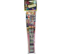 SPARKLERS CLUB Assortiment de 37 Pétards Fusées Amateur® - 16 mm - Initiation Feux d?Artifice Extérieurs - Catégorie F1 - Pack Découverte Sécurisé pour Particuliers