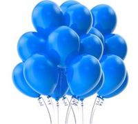 SPARKLERS CLUB Ballon de Baudruche couleur - Lot de 100 Ballons 26cm en Latex 100% BIODÉGRADABLES - Idéal pour évènement, Mariage, Anniversaire, Baptème, Facile à Gonfler (Bleu) Autre G