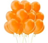 SPARKLERS CLUB Ballon de Baudruche couleur - Lot de 100 Ballons 26cm en Latex 100% BIODÉGRADABLES - Idéal pour évènement, Mariage, Anniversaire, Baptème, Facile à Gonfler (Orange) Autre G