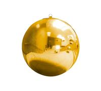 SPARKLERS CLUB Boule miroir gonflable réutilisable | Décoration élégante pour mariages, fêtes et événements | Balle Facile à gonfler, Ballon réutilisable et effet miroir captivant (Or, 40cm)
