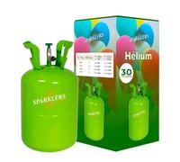SPARKLERS CLUB Bouteille Gaz Hélium 30 Ballons, 0,20m3, Jetable