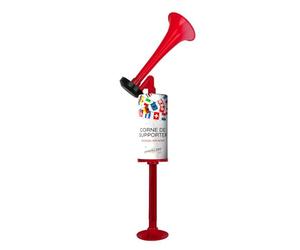 SPARKLERS CLUB Corne de Brume, Corne de l'Ours, Pompe à Main, Trompette, Klaxon à Air Portable pour Stade, Événements Sportifs, Football, Rugby - Idéal pour Supporter (1)