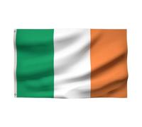 Sparklers Club Drapeau Irlande 90x150cm Officiel en Tissu Polyester Résistant avec ?illets Métalliques pour Mât Extérieur Intérieur Fête Saint Patrick