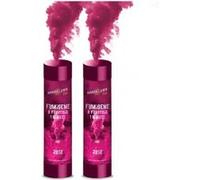 SPARKLERS CLUB Fumigène a Main 1 MINUTE couleur - Lot de 2 - Allumage Frottoir, durée 60 secondes, fumigene artifice couleur à tenir en Main - fumigene a main - Catégorie F1 - LIVRAISON 24/48H (Rose)