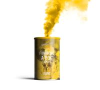 SPARKLERS CLUB Fumigène en Pot 1 MINUTE couleur Jaune - Allumage à mèche, durée 60 secondes, fumigene couleur à poser au Sol - fumigene pot au sol - Catégorie F1 - LIVRAISON 24/48H -
