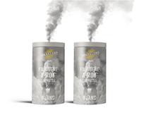Sparklers Club Fumigène Pot Blanc 2 Minutes Mèche Sol Lot de 2