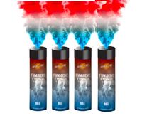 SPARKLERS CLUB Fumigènes à Main Bleu/Blanc/Rouge, Lot de 4