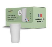 SPARKLERS CLUB Gobelet Ecocup Réutilisable 50 ivré Lot de 100
