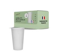SPARKLERS CLUB Gobelet Ecocup Réutilisable 50 ivré Polypropylène Lot de | Polypropylène PP Sans BPA, Fabrication Française, Grande Contenance 50 cl, Résiste 150 Cycles Lave-Vaisselle