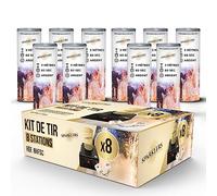 Sparklers Club Jets de Scène Argent 3 Mètres Pack Pro 8 Déclencheurs