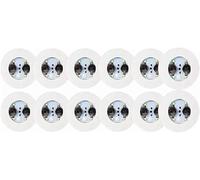 SPARKLERS CLUB Lot de 12 Autocollants Lampe LED pour Bouteilles ou Dessous de Verres, composé de 4 LEDs de couleur blanche, pour tout type de bouteilles, dispose de 3 fonctions lumineuses
