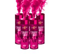 SPARKLERS CLUB Lot de 5 Fumigènes a Main 1 MINUTE couleur Rose - Déclenchement à Goupille, durée 60 secondes, fumigene couleur à tenir en Main - fumigene a main - Catégorie F1 - LIVRAISON 24/48H