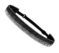 Sparkles Gitters Bandeaux élastiques antidérapants fins et extensibles Accessoires pour cheveux Yogas Sport Head Wrap Gitters Sports
