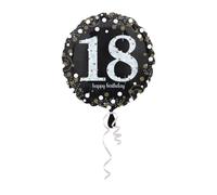 Sparkling Birthday 18 - Standard Circle