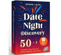 Sparklove Idées de rendez-vous pour les couples - 50 cartes d'esprit pour couples - Jeux de couple pour adultes, cartes amusantes et aventureuses à gratter avec carte à faire soi-même pour petite amie