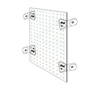 SparklWLeaf Plaque d'isolation Pliable for Aquarium, Compartiment supérieur et inférieur, Couvercle de Protection, déflecteur Filet, Accessoires d'aquarium pour Réservoir de Poisson(5mm Hole,30x40cm)