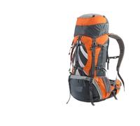 SparklWLeaf Sac à dos de plein air Sac à dos léger de 70L + 5L for camping, randonnée, trekking, voyage, avec cadre en alliage d'aluminium(70L-Deep Black)