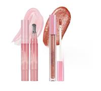 Sparkly Lip Gloss Non-Sticky Long Lasting Allure Of Cosmetics Glitter Lip G