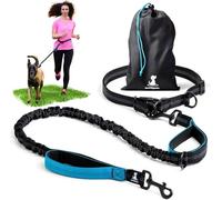 SparklyPets - Laisse Mains Libre pour Chien de Moyenne à Grande Taille - Anti-Traction, Coutures Réfléchissantes - Accessoire Chien pour Jogging, Marche à Pied, Randonnée, Carnicross
