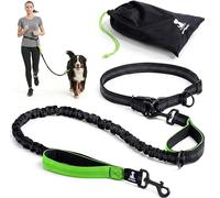 SparklyPets - Laisse Mains Libre pour Chien de Moyenne à Grande Taille - Anti-Traction, Coutures Réfléchissantes - Accessoire Chien pour Jogging, Marche à Pied, Randonnée, Carnicross
