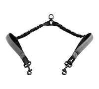 SparklyPets Laisse Mains Libres pour Chiens de Taille Moyenne et Grande - Harnais Professionnel avec Coutures réfléchissantes pour l'entraînement, la Marche, Le Jogging et la Course à Pied de Votre